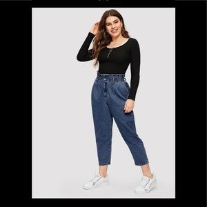 Paperbag Waist Jeans